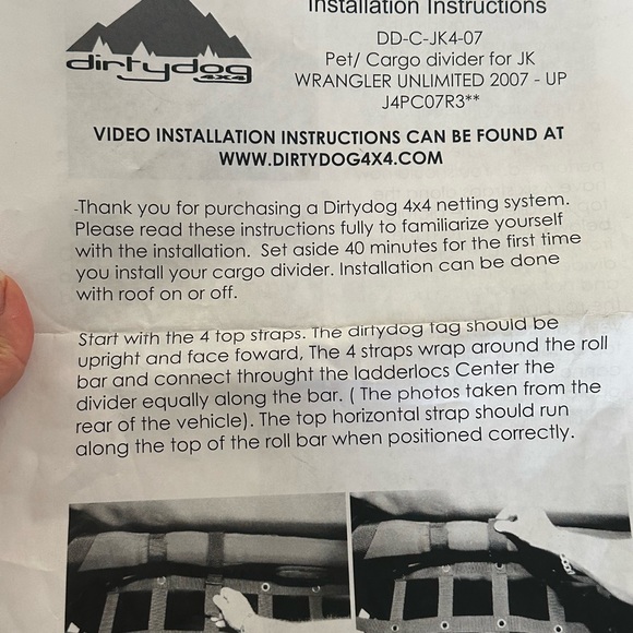 Dirty Dog Pet Cargo Net - Picture 11 of 12